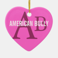 American Bully Breed Monogram