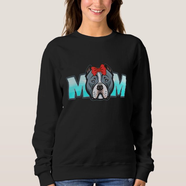 American Bully Bully Mum Dog Owner Pullover (Front)