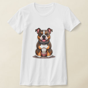 American Bully Cute Puppy Style T-Shirt