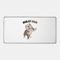 American Bully Dad Dog Owner Father Funny Men