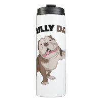 American Bully Dad Dog Owner Father Funny Men 