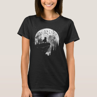 American Bully Dog Breed Night Stroll for Dog Owne T-Shirt