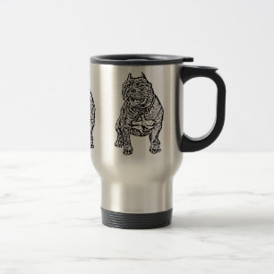 American Bully Dog Travel Mug