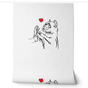 American Bully Love Cute Pitbull Dog Mum Funny Gir Wallpaper