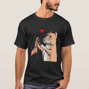 American Bully Love Dogs Mama Dog Holder Female T-Shirt