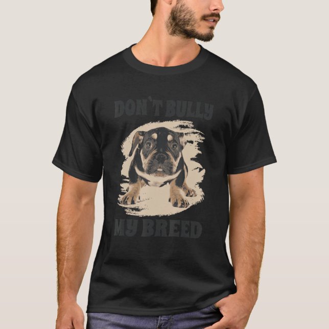 American Bully XL Cute Puppy American Bully T-Shirt (Front)