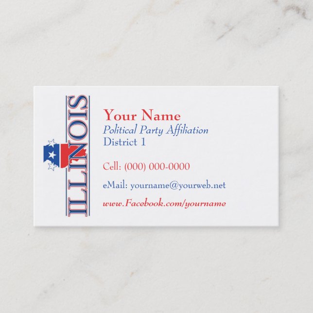 American Business Cards - Illinois (Front)
