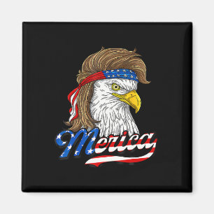 American Byld Eagle Usa Flag 4th Of July Eagle Usa Magnet