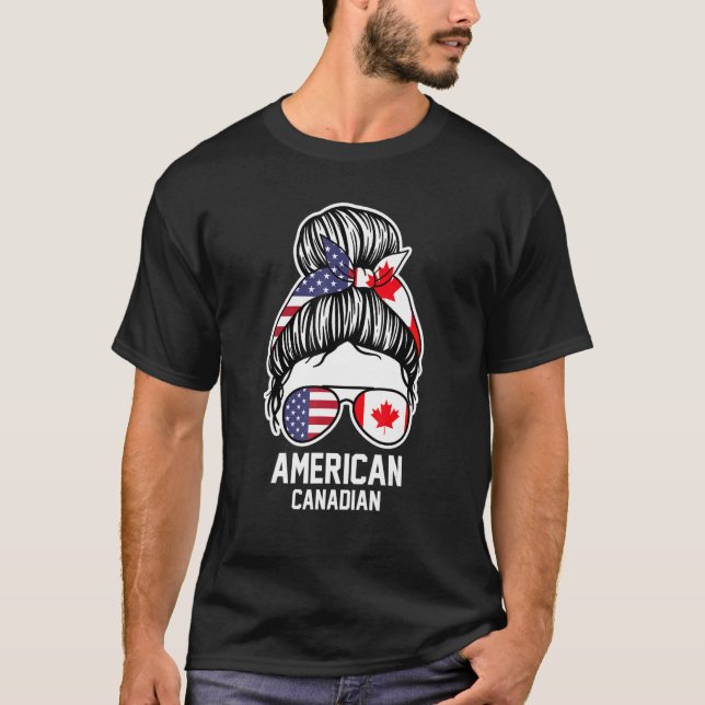 American Canadian Canadian T-Shirt (Front)