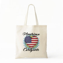 American Caregiver tote bag