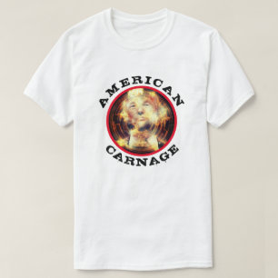 American Carnage with Flaming Trump  T-Shirt