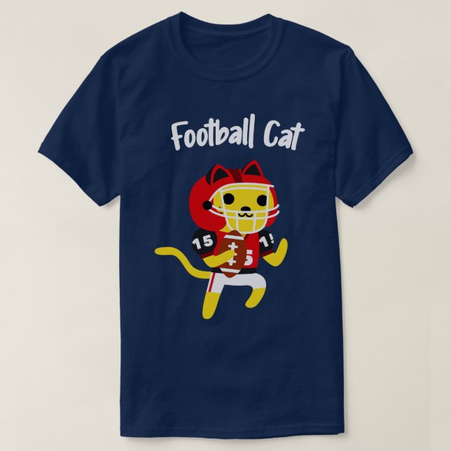 American  Cat Cute Kids Children Sports T-Shirt (Design Front)