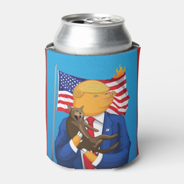 American Catastrophe Can Cooler (Can Front)