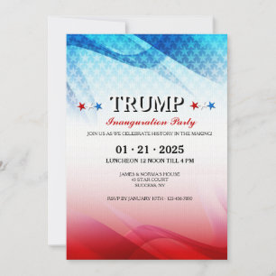 American Celebration Inaugural Invitation