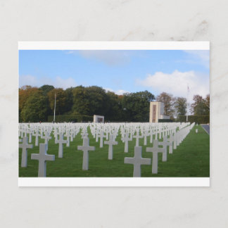 American Cemetery Luxembourg Postcard