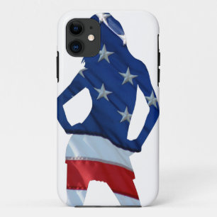 American cheerleader on any colour iPhone 11 case