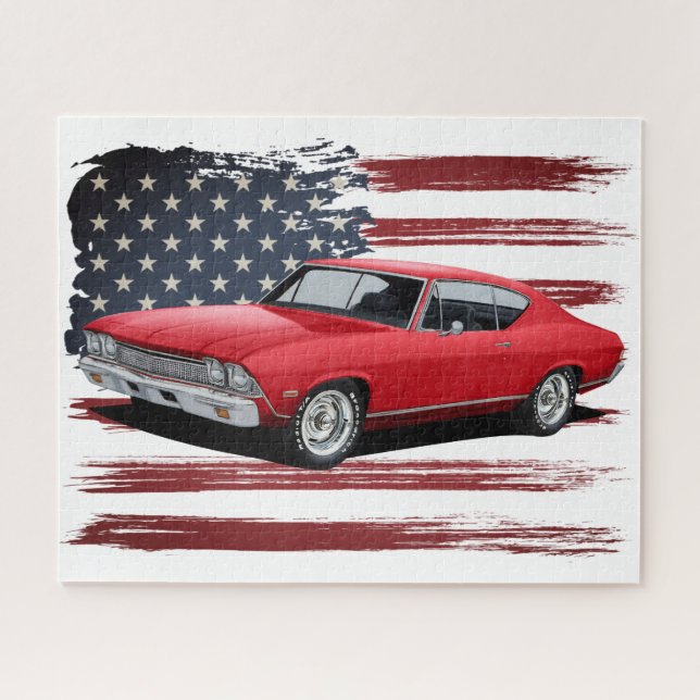 American Chevelle Jigsaw Puzzle (Horizontal)