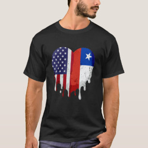 American Chilean Hispanic Heritage Month Chile Fla T-Shirt