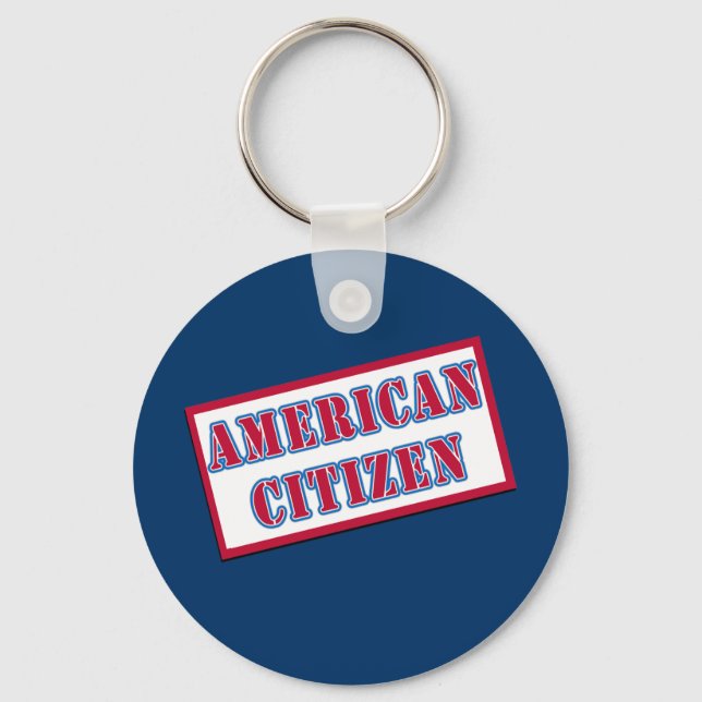 American Citizen Key Ring (Front)