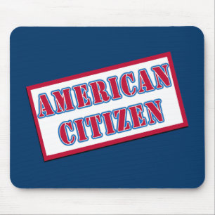 American Citizen Mouse Mat