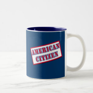 American Citizen Two-Tone Coffee Mug