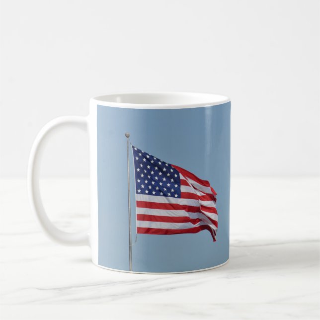 American Citizenship Flag Mug (Left)