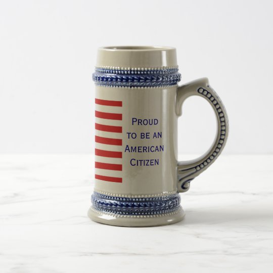 American Citizenship Flag Mug