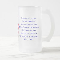 American Citizenship Flag Mug