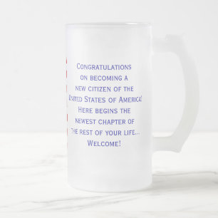 American Citizenship Flag Mug