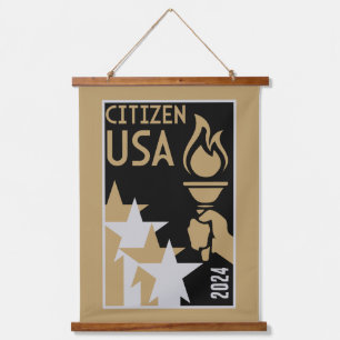 American Citizenship Gifts Hanging Tapestry