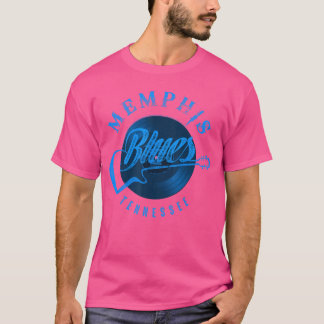 American City Memphisennessee Music Vintage girl v T-Shirt