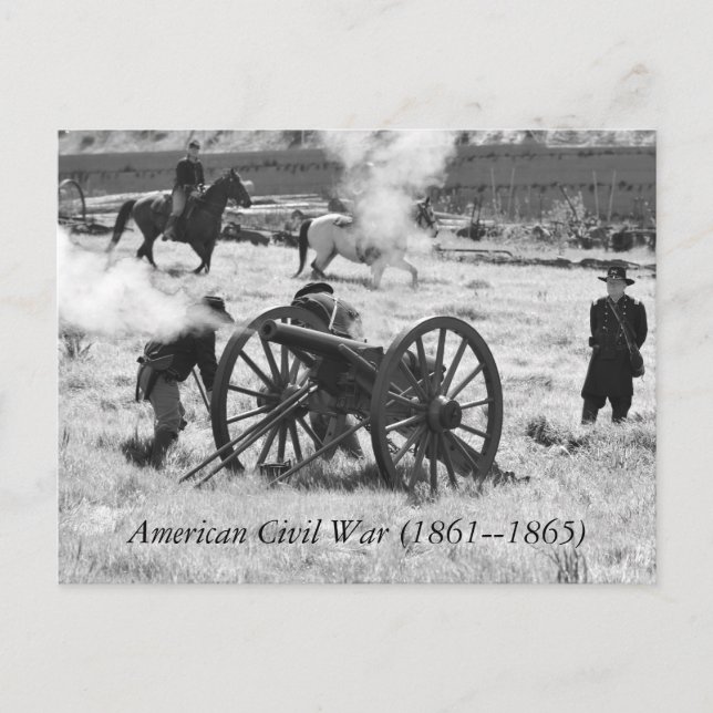 American Civil War (1861-1865) Postcard (Front)