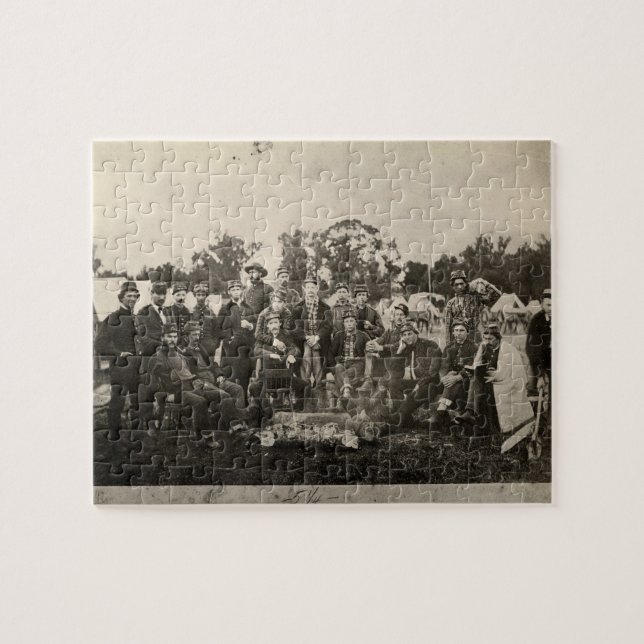 American Civil War Battalion Washington Artillery Jigsaw Puzzle (Horizontal)