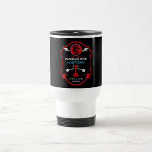 American Civil War Metal Detecting Club Travel Mug