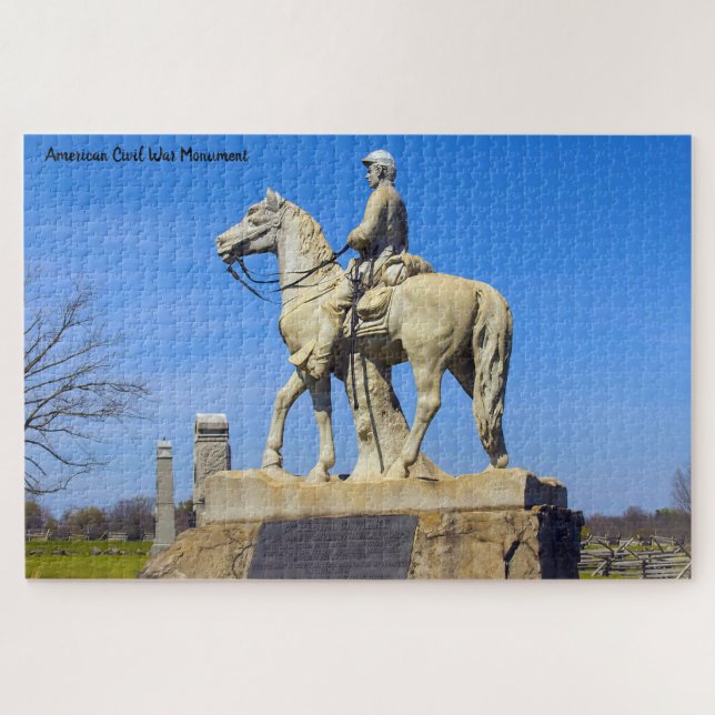 American Civil War Monument Jigsaw Puzzle (Horizontal)