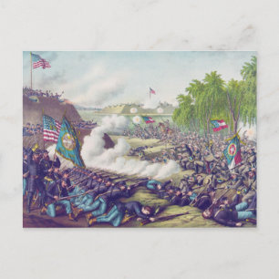 American Civil War Second Battle of Corinth 1862 Postcard