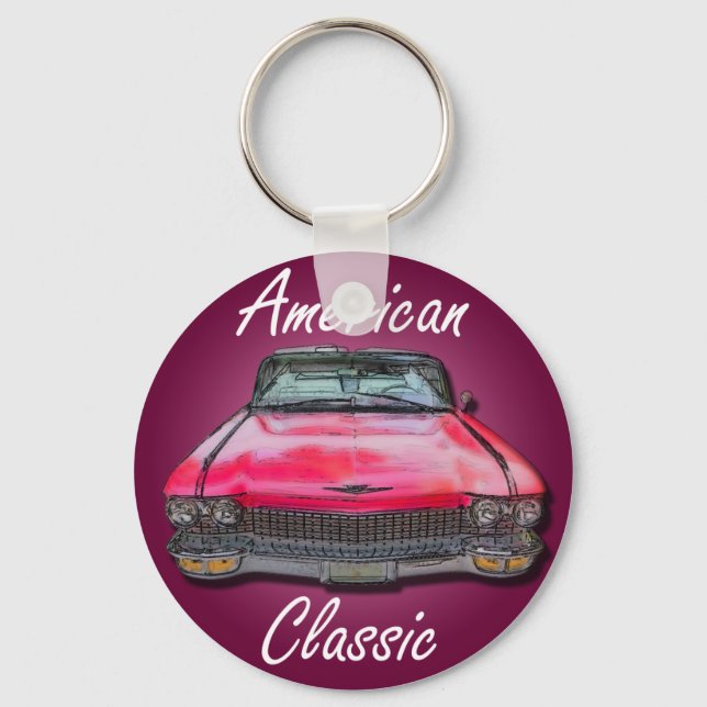 American Classic 1960 Cadillac Key Ring (Front)