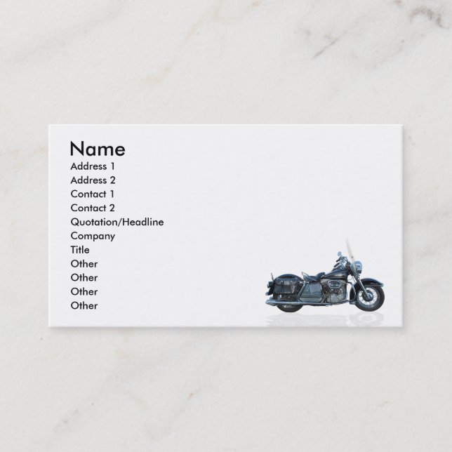 American Classic Business Card (Front)