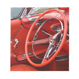 American classic car notepad