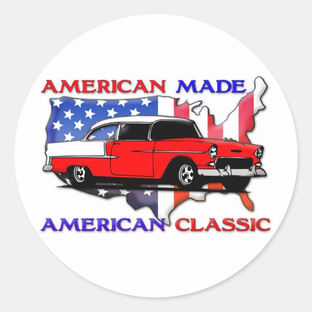 American Classic Classic Round Sticker (Front)