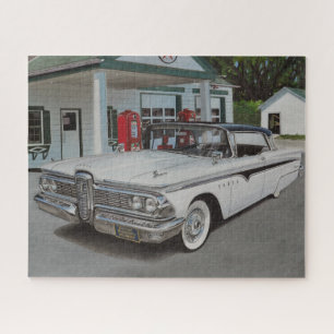 American Classic Service Station Jigsaw Puzzle