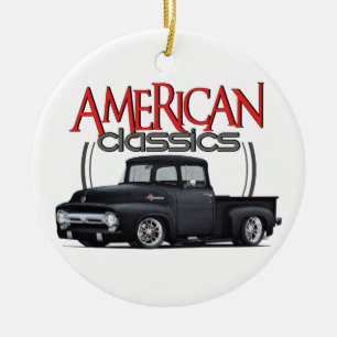 American Classics Truck Ceramic Tree Decoration