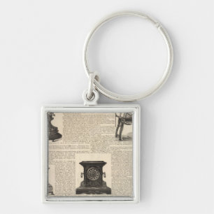 American Clock Company Key Ring