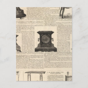 American Clock Company Postcard