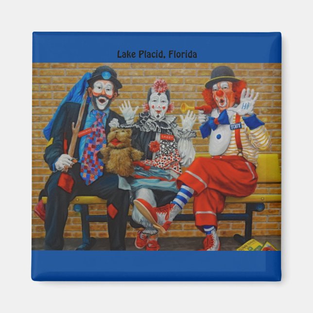 American Clown Museum & School Lake Placid Florida Magnet (Front)