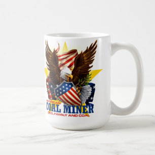 AMERICAN COAL MINER COFFEE MUG