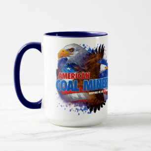 AMERICAN COAL MINER MUG