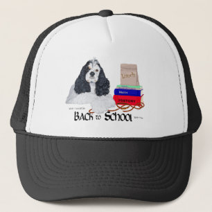 American Cocker Spaniel Back to School Trucker Hat