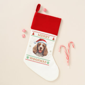 American Cocker Spaniel Dog Christmas Christmas Stocking