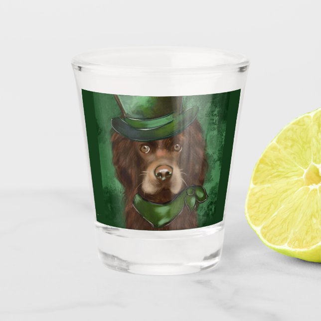 American Cocker Spaniel  Shot Glass (Front)